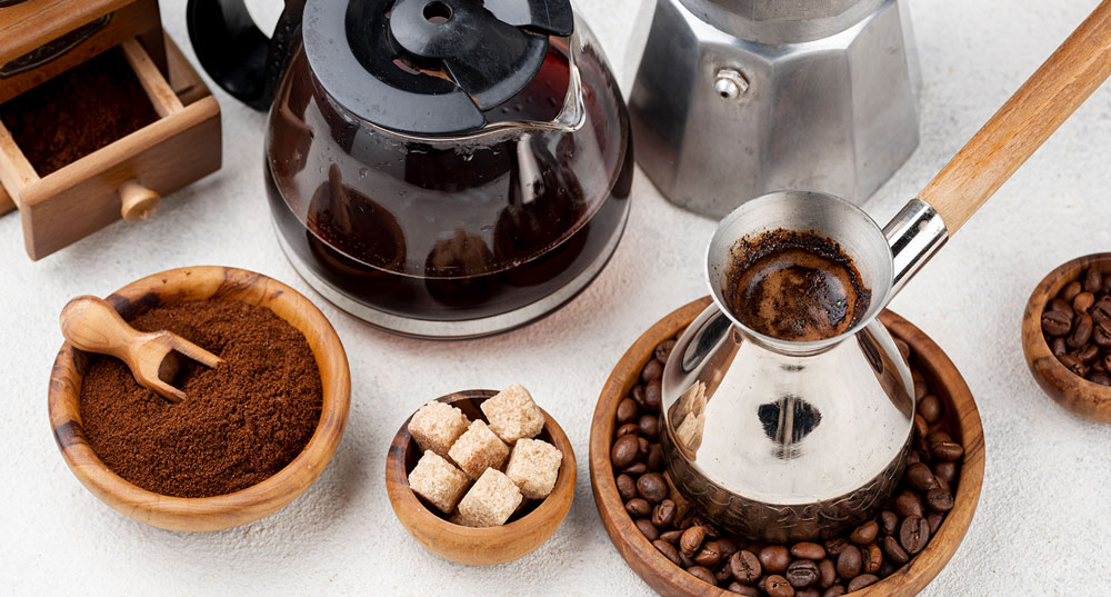 لوازم دم آوری قهوه